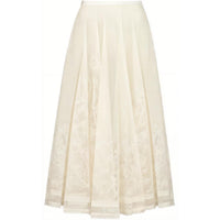 DIOR Casual Long Skirt Women's White