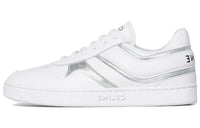 CELINE Trainer Low Top White Leather Women's