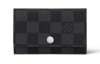 LOUIS VUITTON Key Holder Multicles 6 Damier Graphite Black