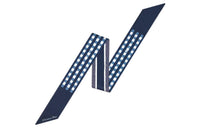 DIOR Silk Scarves Women's Marine Blue/White