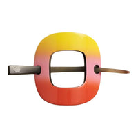 HERMES Buffalo Horn Hair Accessories Women's Multicolor