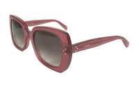 CELINE Acetate Square Sunglasses Women's Pink