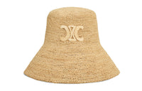 CELINE Bucket Hats Unisex Khaki