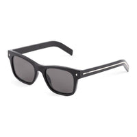 PRADA Striped Metal Detail Rectangle frame Sunglasses