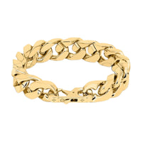 LOUIS VUITTON Metal Bracelets Men's Gold