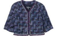 CHANEL 24 Spring Summer New Arrivals Jackets & Coats Women's Dark Blue