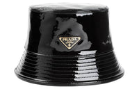 PRADA Lambskin Bucket Hats Women's Black