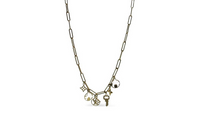 LOUIS VUITTON Gold-Plated Necklaces Women's Gold
