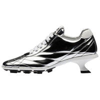 MIU MIU Slim Heel High Heels 5.5cm Women's Silver