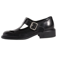 MIU MIU Loafers 3cm Women's Black