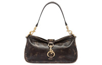 MIU MIU Leather Shoulder Bag Handbag Shoulder Bag Women's Sandy Brown