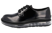 PRADA Spazzolato Casual Shoes Men's Black