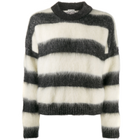 SAINT LAURENT Sweater Women's Black White