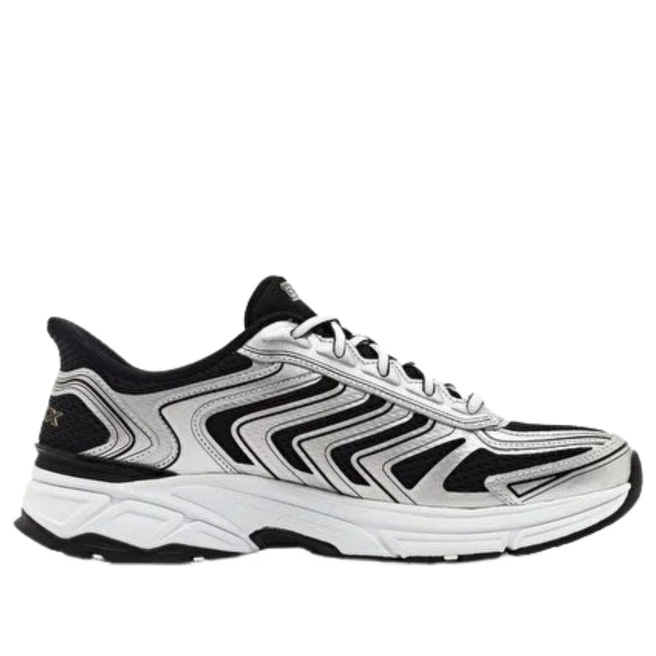 Skechers Stamina 'Silver Black' 233150-SLBK