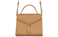 SAINT LAURENT CASSANDRA Cow Leather Portable Crossbody Bag Shoulder Bag Mini Women's Black