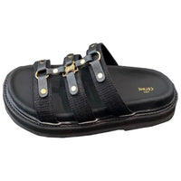 CELINE Slip-Resistant Slide Slippers Women's Black