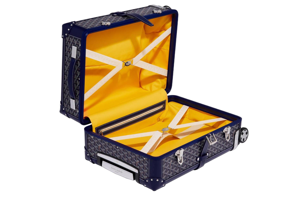 GOYARD Bourget Luggage Dark Blue