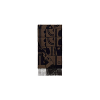 HERMES Cashmere Knit Scarves Men's