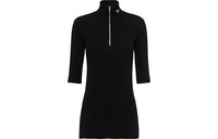 PRADA Triangle logo Half zip Jumper