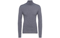 PRADA Cashmere Sweaters Men Gray