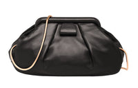 MIU MIU Soft Sheep Leather Shoulder Bag Crossbody Bag Women's Black