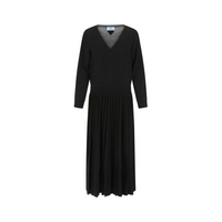 PRADA V-Neck Long Sleeved Knitted Dress