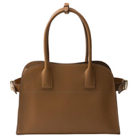 PRADA Leather Handbag Medium Size Women's Brown