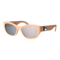 DIOR Plastic Irregular Shape Sunglasses Women's Bright Pink