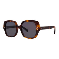 CELINE Acetate Square Sunglasses Women's Dark Brown