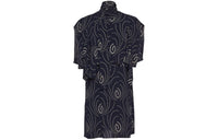 PRADA Abstract print Layered Minidress