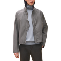 HERMES FW24 Jackets Coats Men's Mud Charcoal