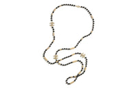 CHANEL Necklaces Women's Black