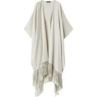Loro Piana Cloaks Women's Gray Silver
