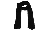 SAINT LAURENT Knit Scarves Women's Black