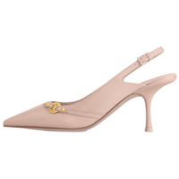 LOUIS VUITTON 6Am Slim Heel High Heels 5.5cm Women's Pink