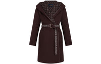 LOUIS VUITTON Coats Women's Dark Red