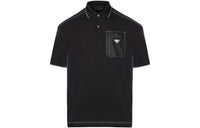 PRADA SS22 Polo Shirt Men's Black