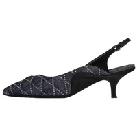 LOUIS VUITTON Archlight Slim Heel High Heels 5.5cm Women's Blue White