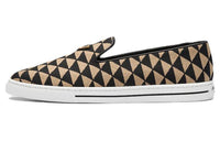 PRADA Symbole Triangle-logo Loafers