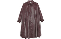 SAINT LAURENT FW23 Trench Coat Women's Eggplant Purple