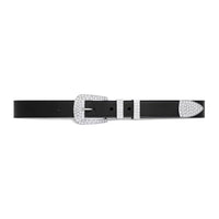 CELINE Medium Marco Belt With Strass In Vintage Calfskin