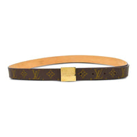 LOUIS VUITTON 2001 Ceinture Carre Monogram Belt
