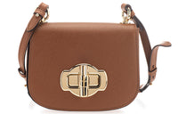 PRADA Leather Shoulder Bag Regular Women's Brown