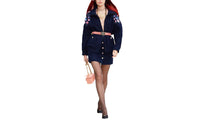 CHANEL SS23 Casual Short Skirts Women's Blue