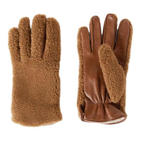 Loro Piana Cashmere Gloves Unisex Pear Mixed Color