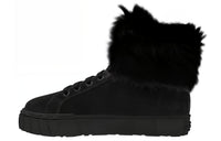 MIU MIU High Top Stylish Skateboarding Shoes Women's Black