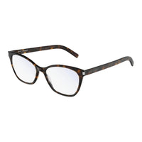 SAINT LAURENT Acetate Cat Eye Eyeglass Frames Women's Tortoiseshell
