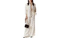 CHANEL FW22 Casual Pants Women's White