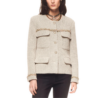 CHANEL 24 New Fall And Winter Arrivals Jackets Coats Women's Black White