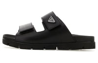 PRADA Leather Strap Sandals